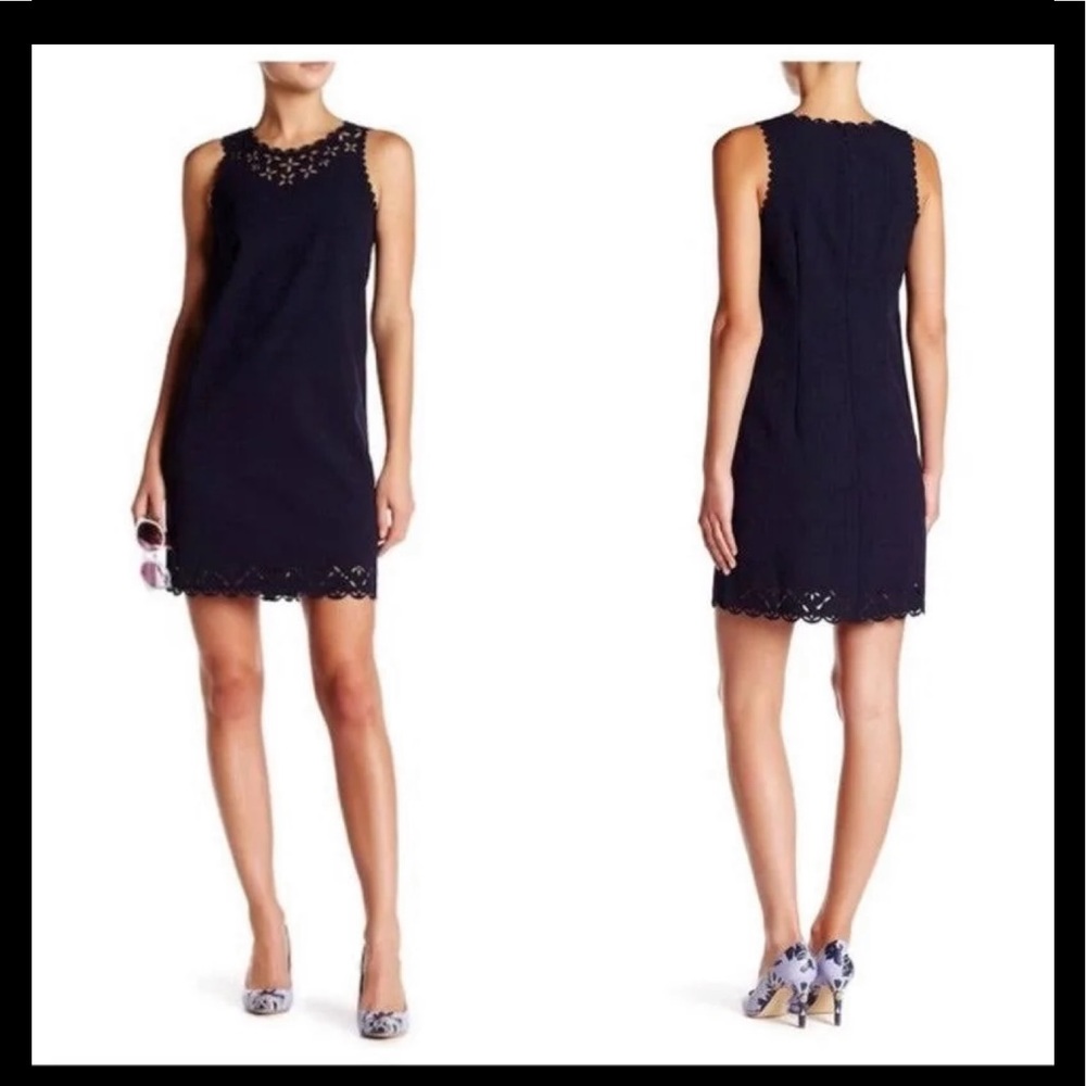 JCrew Laser Cutout Dress